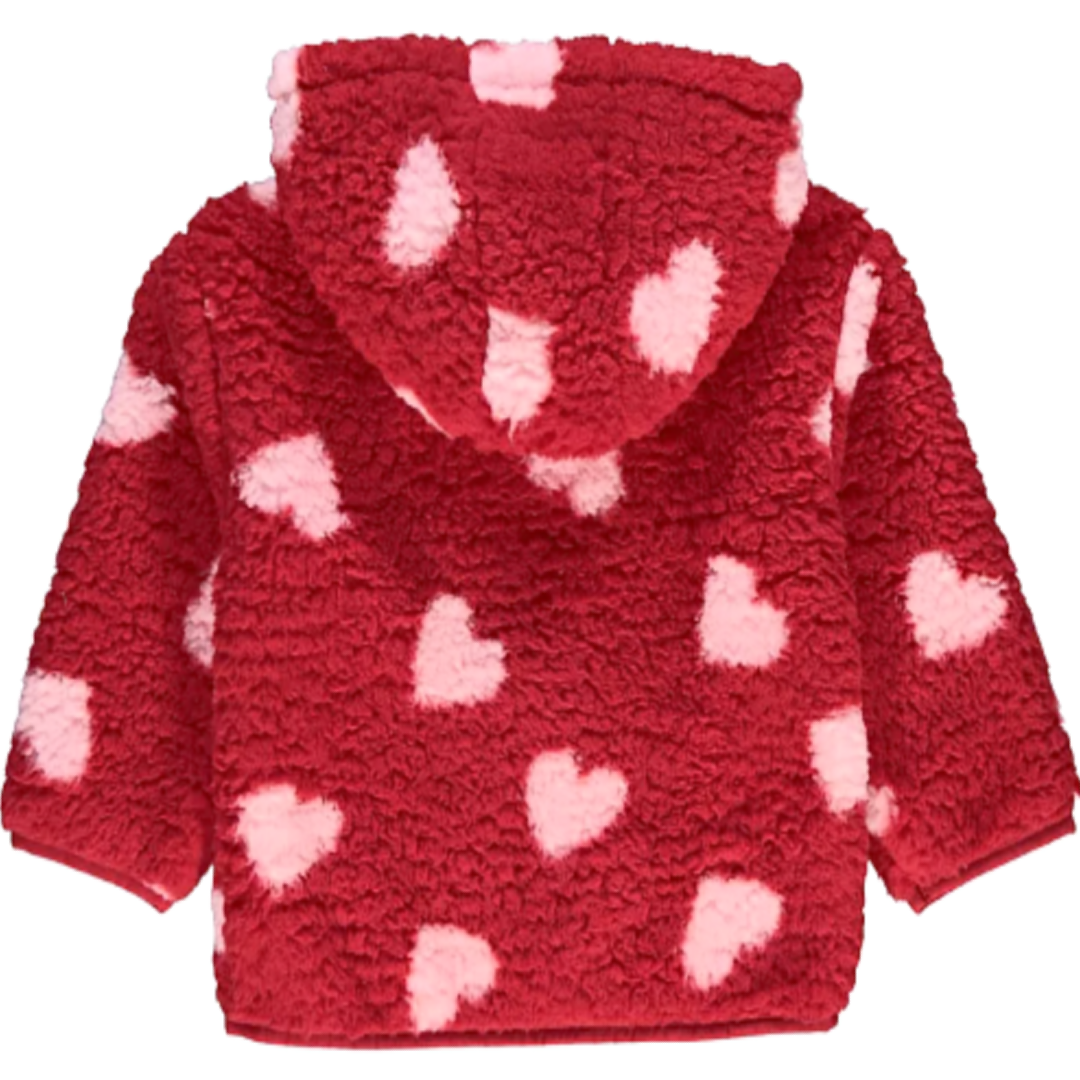 Minnie Mouse | Heart Fleece Jacket | Little Gecko