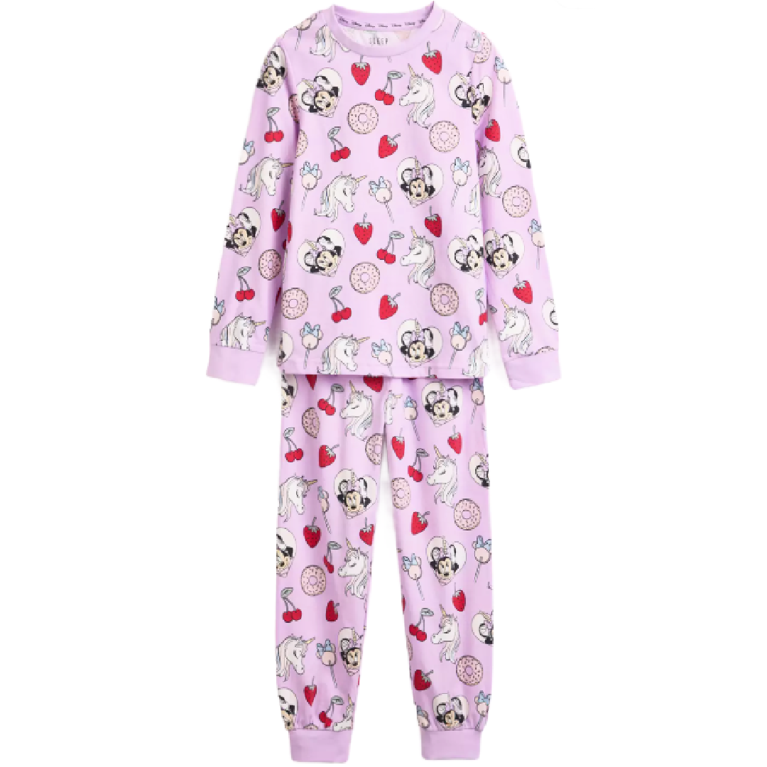 MINNIE MOUSE Purple Pyjama Set