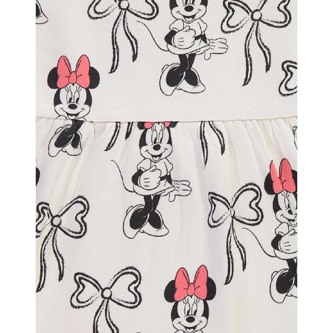 Minnie Mouse | Cream Bow Sweater Dress | Little Gecko
