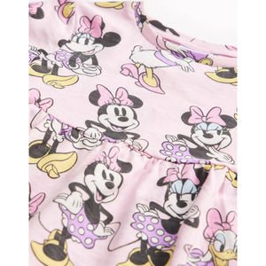 Minnie Mouse | Pink All Over Print Dress | Little Gecko
