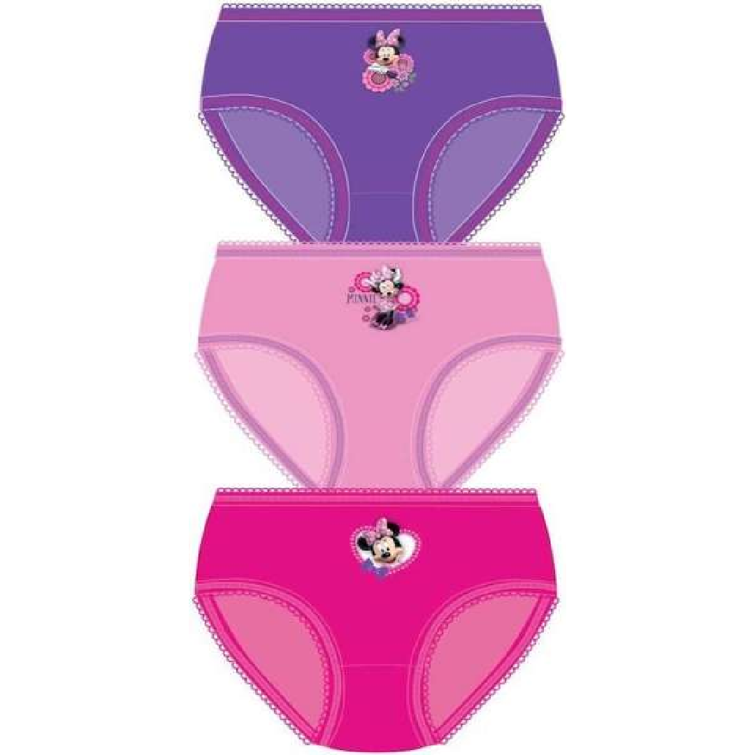 Minnie Mouse | 3pk Underwear | Little Gecko