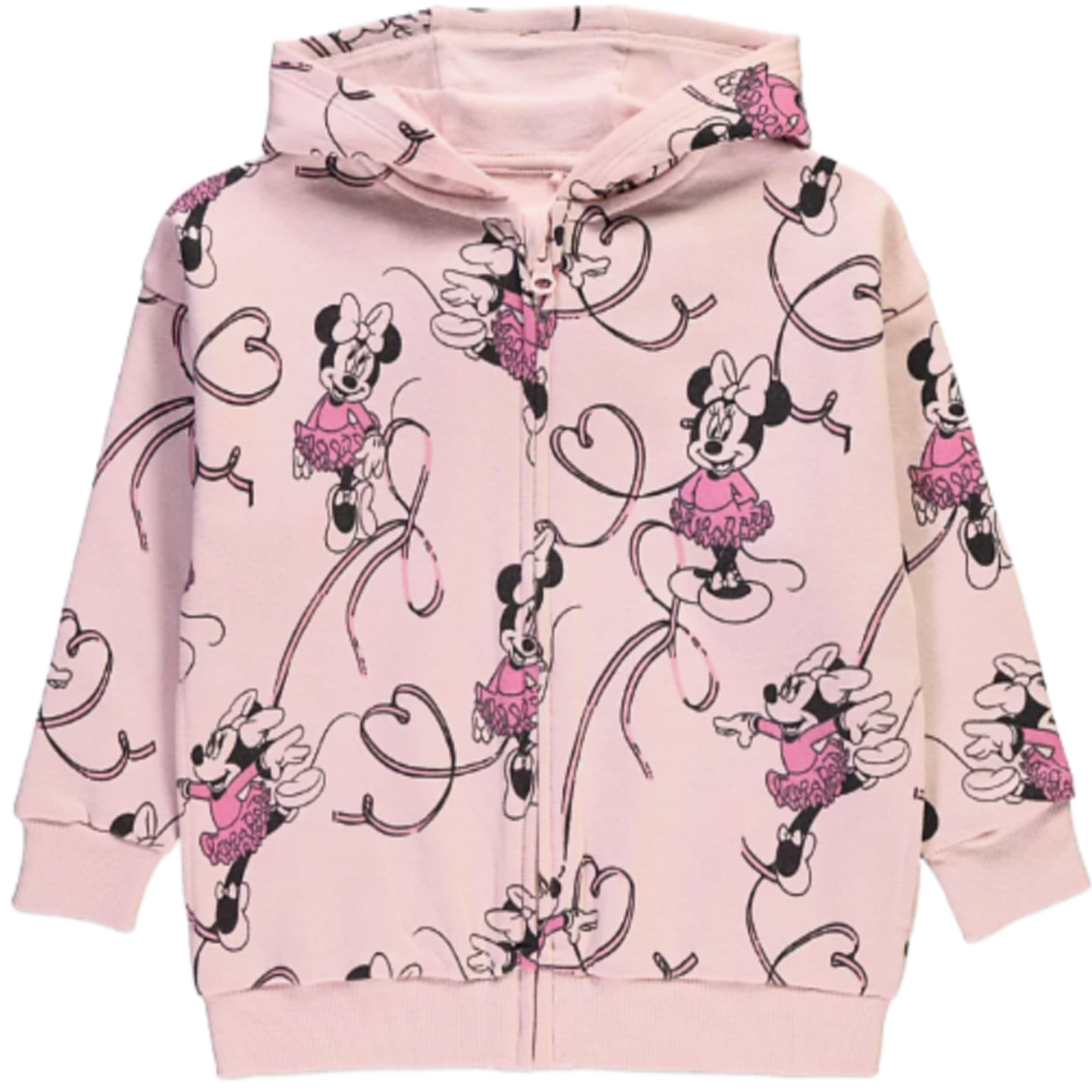 Minnie Mouse | Pink Dance Zip Up Jacket | Little Gecko