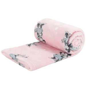 Minnie Mouse | Blanket - Pink | Little Gecko