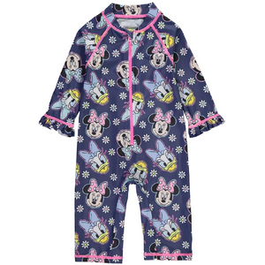 Minnie Mouse | Minnie & Daisy Navy Sunsuit | Little Gecko