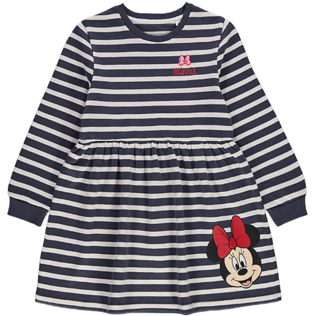 Minnie Mouse | Striped Sweater Dress | Little Gecko