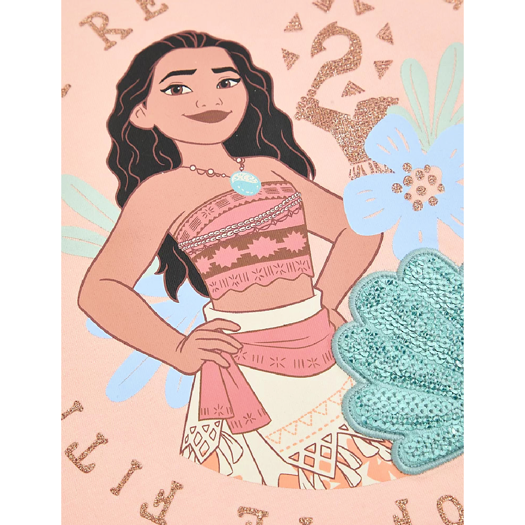 MOANA Peach Short Sleeve T-Shirt