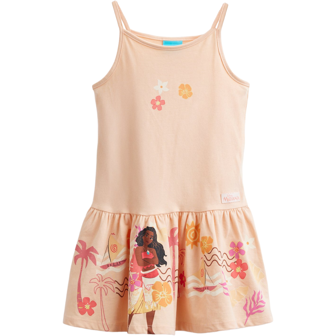 MOANA Peach Sleeveless Dress