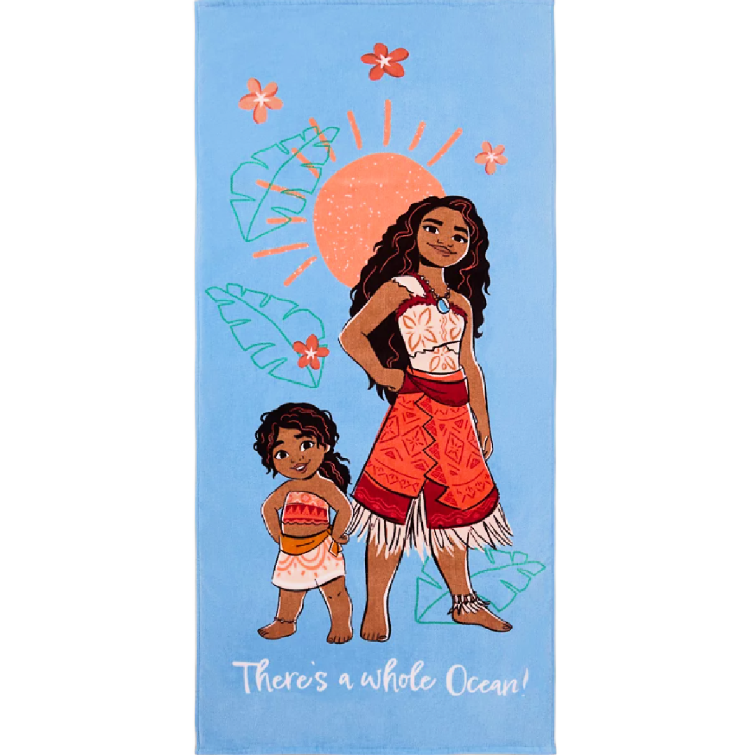 Moana | Towel - Blue | Little Gecko