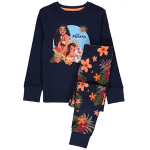 Moana | Navy Pyjamas | Little Gecko