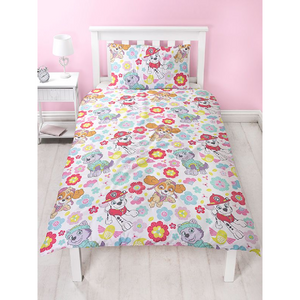 Paw Patrol | Bright Single Bed Quilt Cover Set | Little Gecko