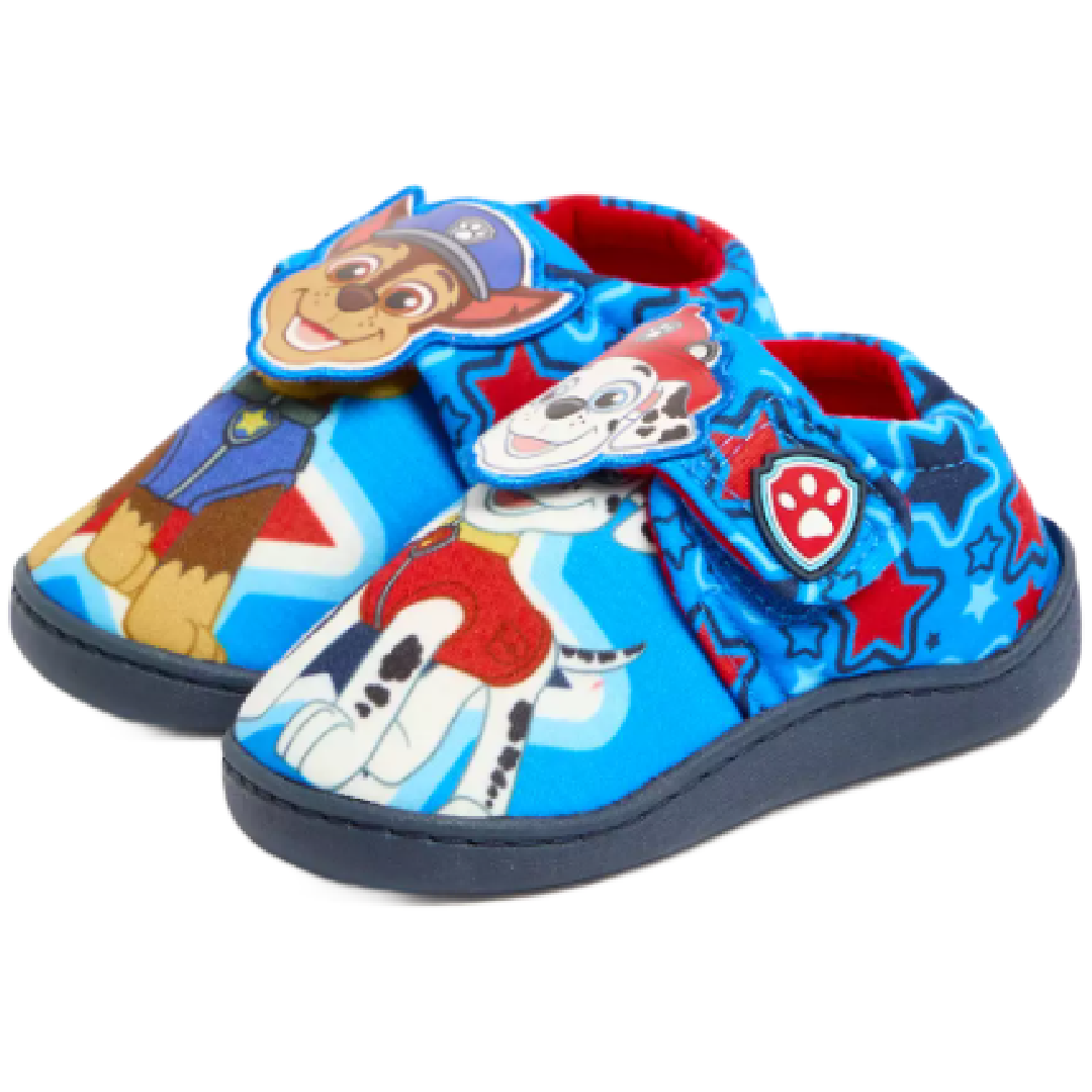 Paw Patrol | Blue Slippers | Little Gecko
