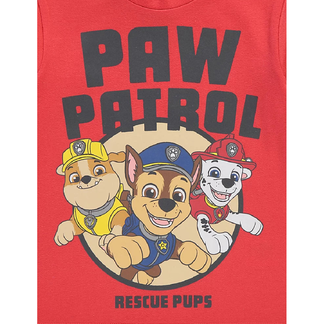 Paw Patrol | Red T-Shirt | Little Gecko