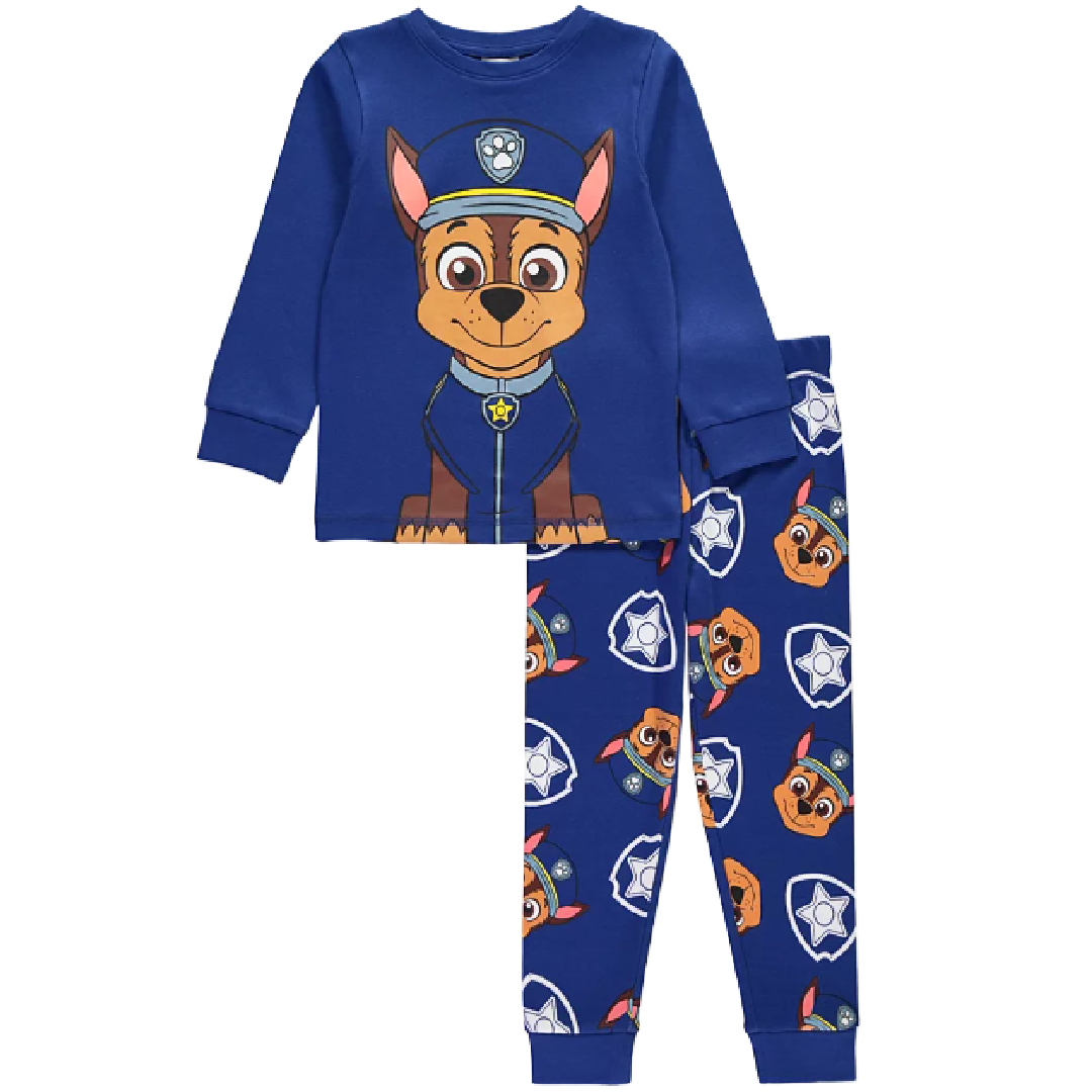 Paw Patrol | Blue Chase Pyjama Set | Little Gecko