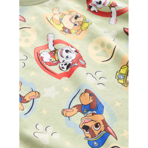 Paw Patrol | Green Short Sleeve Pyjamas | Little Gecko