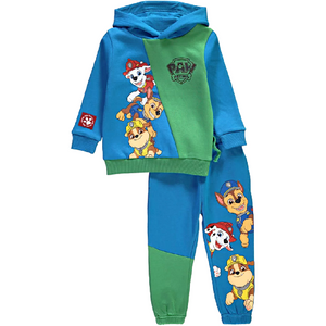 Paw Patrol | Blue/Green Hoodie & Trackpants Set | Little Gecko