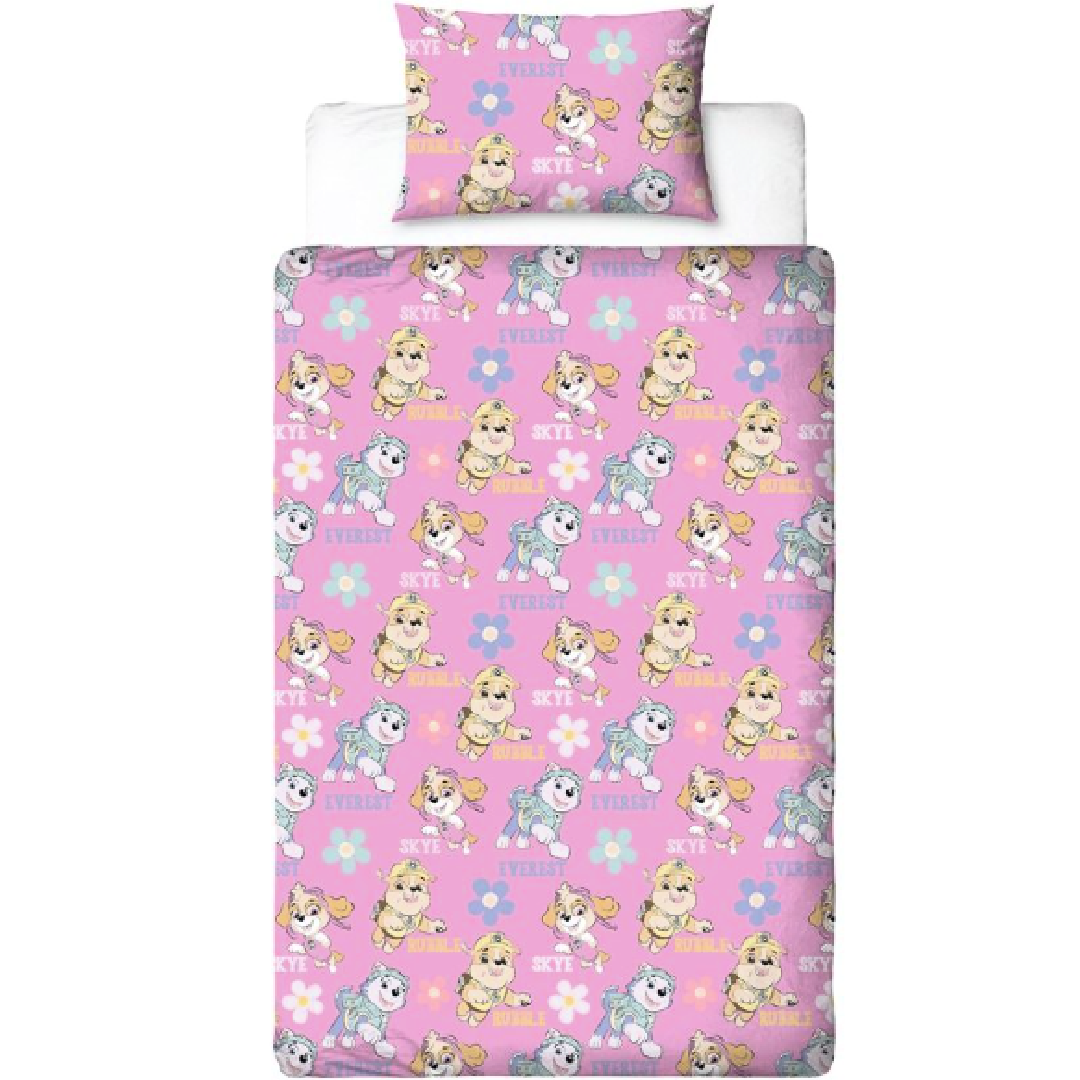 Paw Patrol | Brushed Single Bed Quilt Cover Set | Little Gecko
