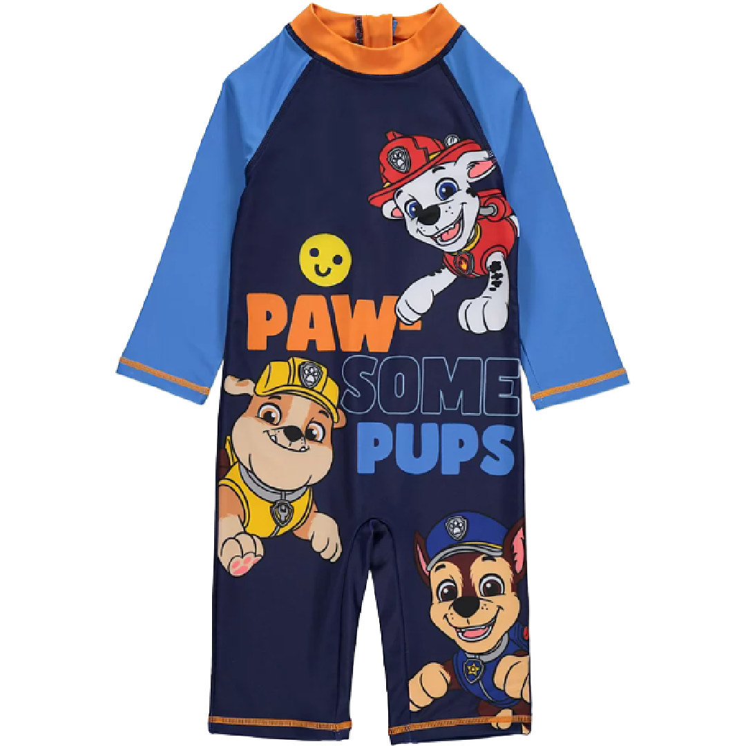 PAW PATROL Navy Sunsuit