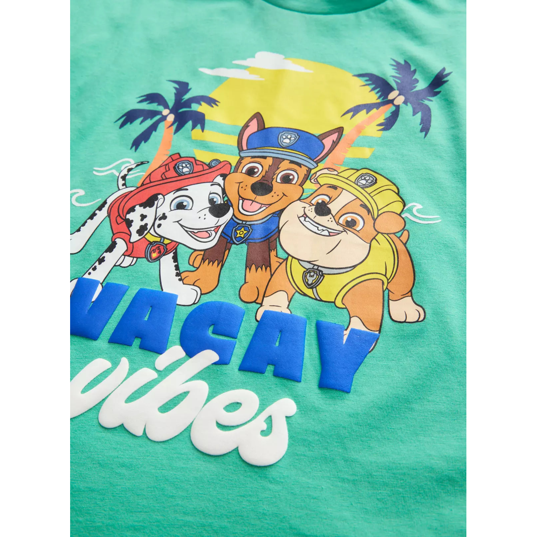 Paw Patrol | Vacay Shortie Pyjamas | Little Gecko