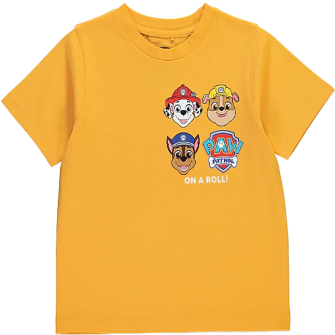 Paw Patrol | On A Roll T-Shirt | Little Gecko