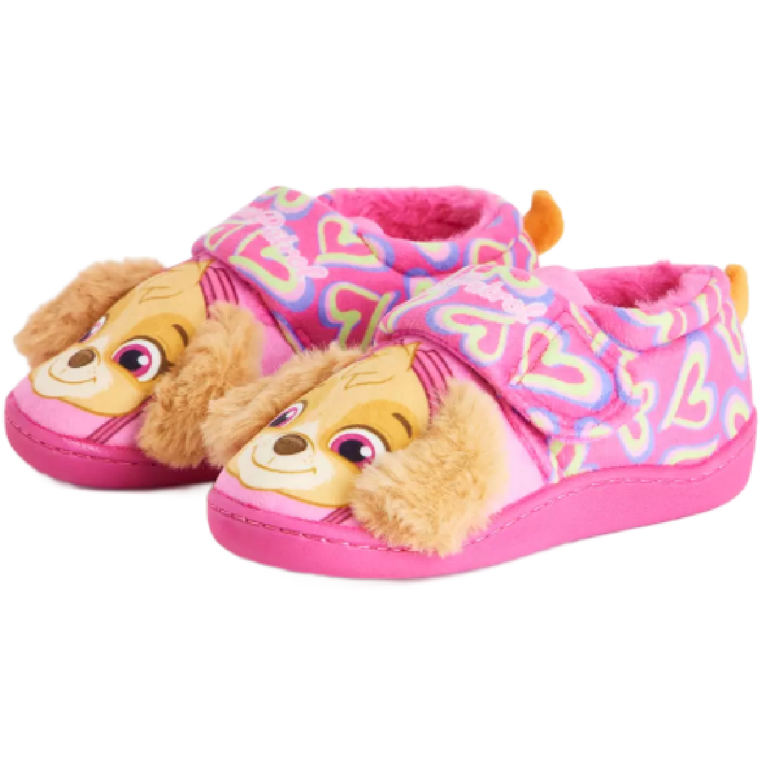 Paw Patrol | Pink Skye Slippers | Little Gecko