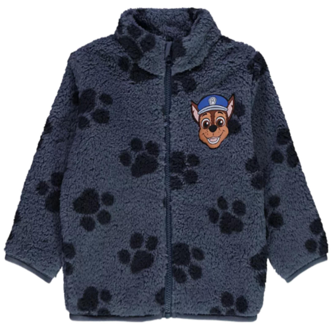 Paw Patrol | Navy Chase Fleece Jacket | Little Gecko