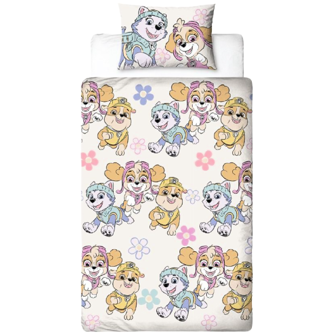 Paw Patrol | Brushed Single Bed Quilt Cover Set | Little Gecko