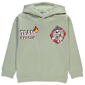 Paw Patrol | Green Hooded Sweatshirt | Little Gecko