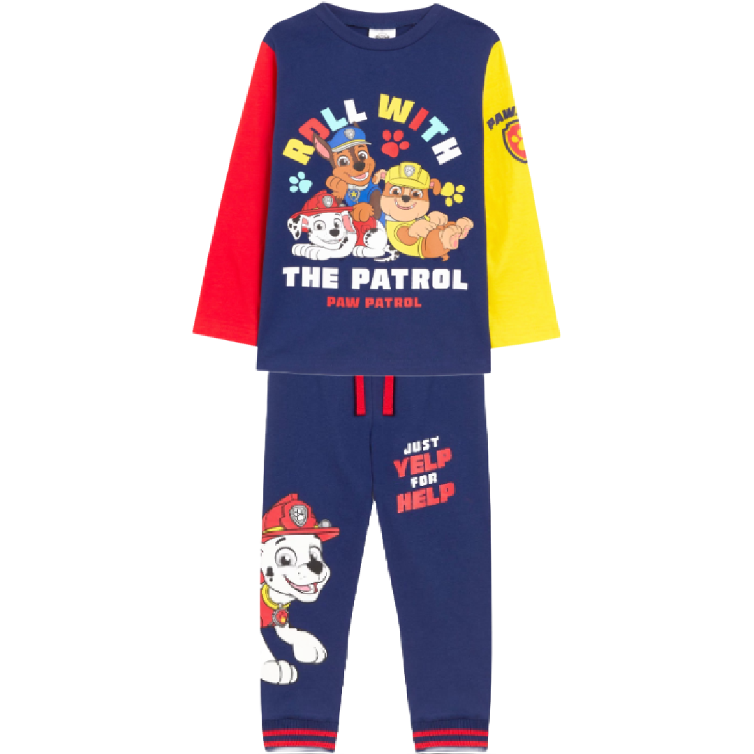 PAW PATROL Navy T-Shirt & Trackpants Set