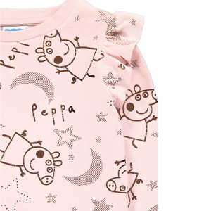 Peppa Pig | Pink Velour Pyjamas | Little Gecko