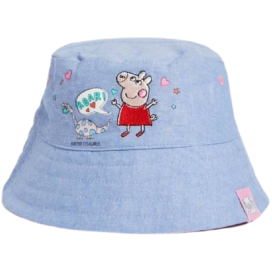 Peppa Pig | Blue Bucket Hat | Little Gecko