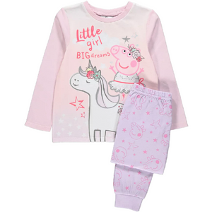 Peppa Pig | Pyjamas & Dressing Gown Set | Little Gecko