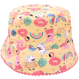 Peppa Pig | Yellow Bucket Hat | Little Gecko
