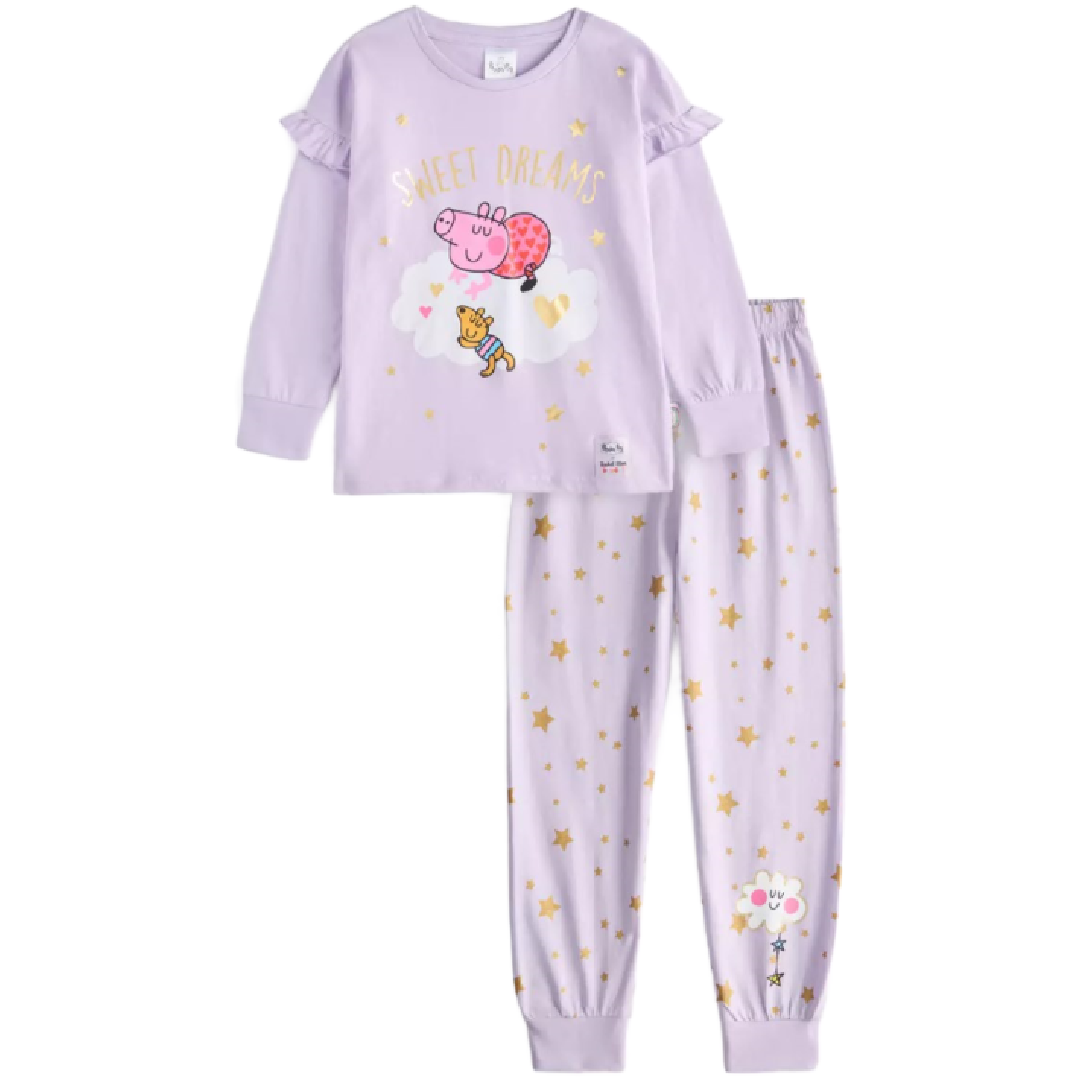 Peppa Pig | Lilac Pyjamas | Little Gecko