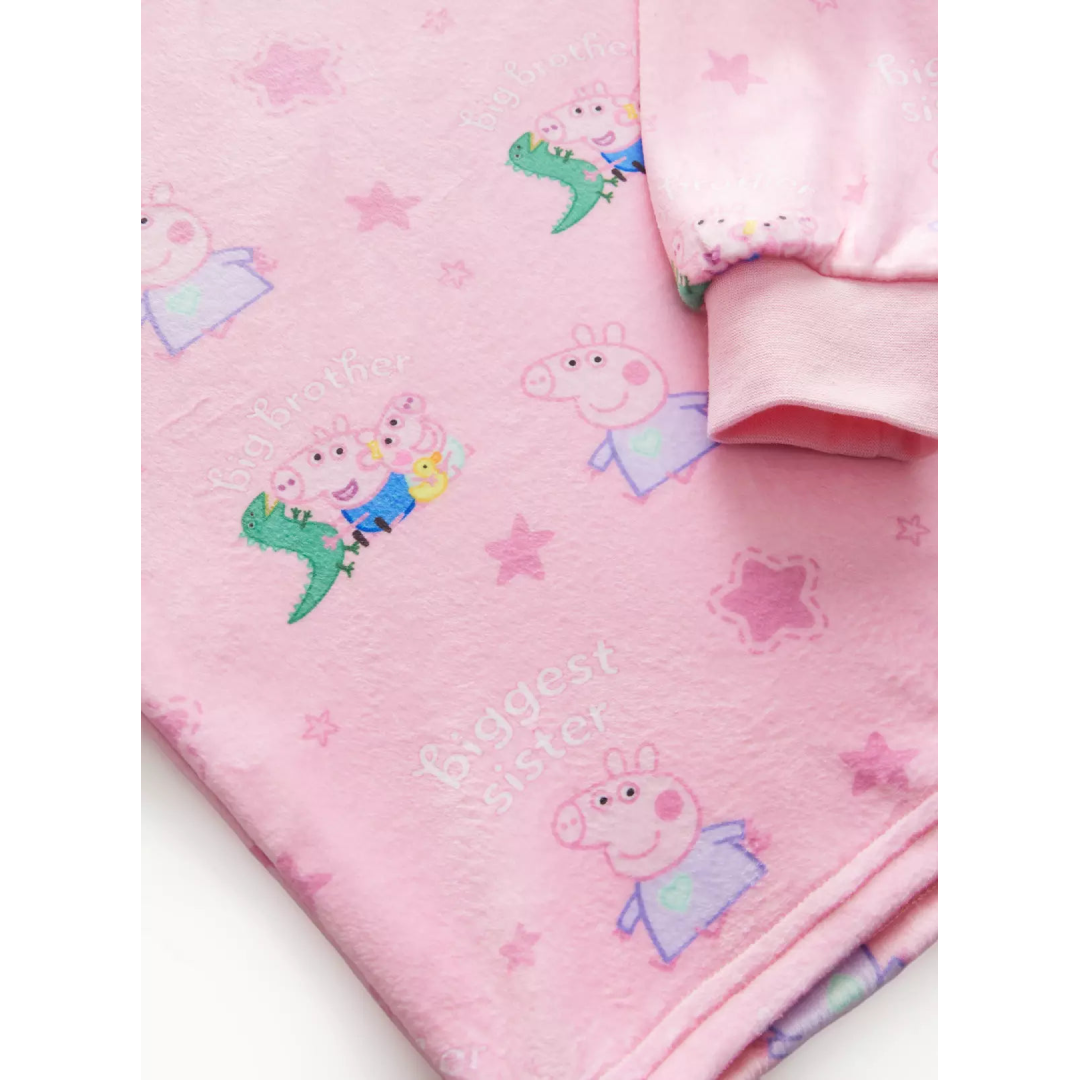 Peppa Pig | Pink Long Pyjamas | Little Gecko