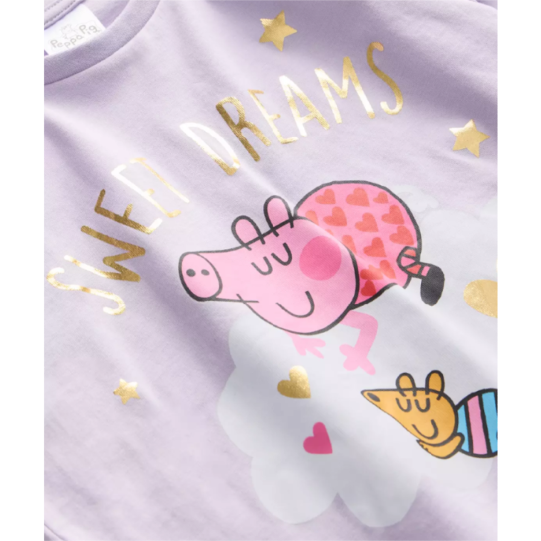 Peppa Pig | Lilac Pyjamas | Little Gecko