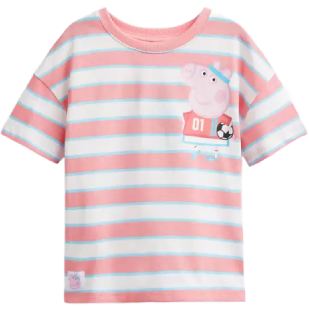 PEPPA PIG Striped Soccer T-Shirt