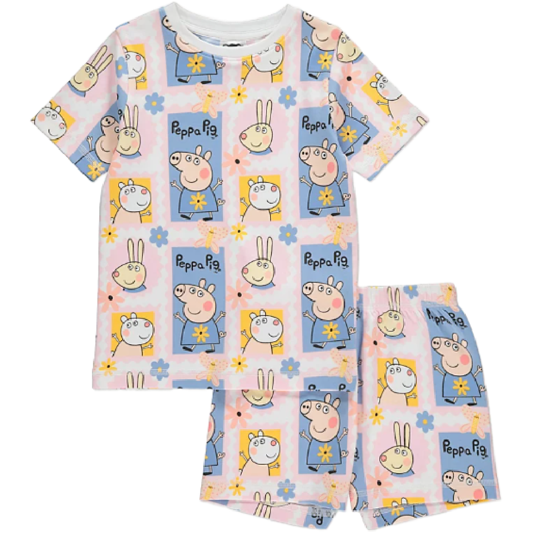 PEPPA PIG Friends Shortie Pyjama Set