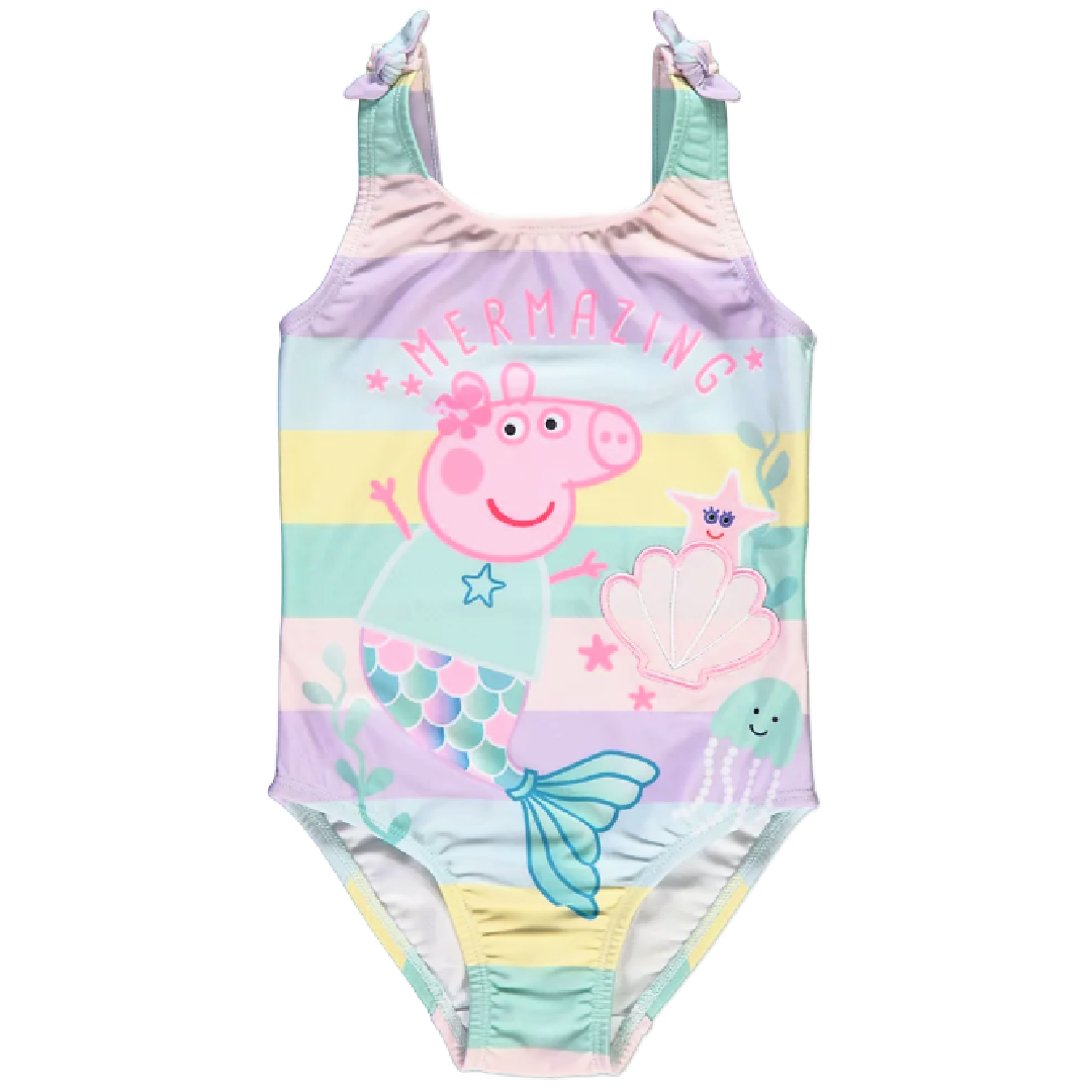 Peppa Pig | Mermaid Swimsuit | Little Gecko