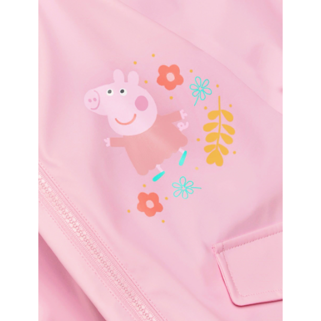 Peppa Pig | Pink Raincoat | Little Gecko