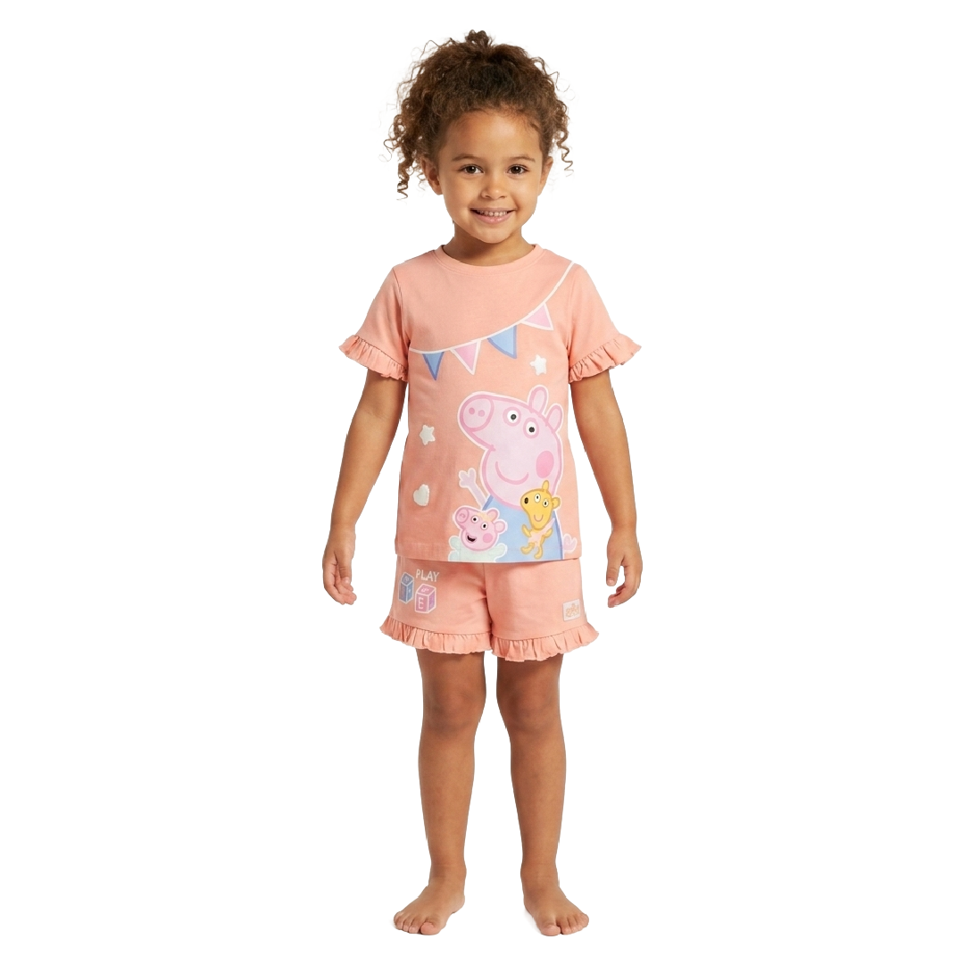 PEPPA PIG Peach Pyjama Set