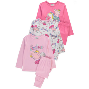 Peppa Pig | 3pk Pyjamas | Little Gecko