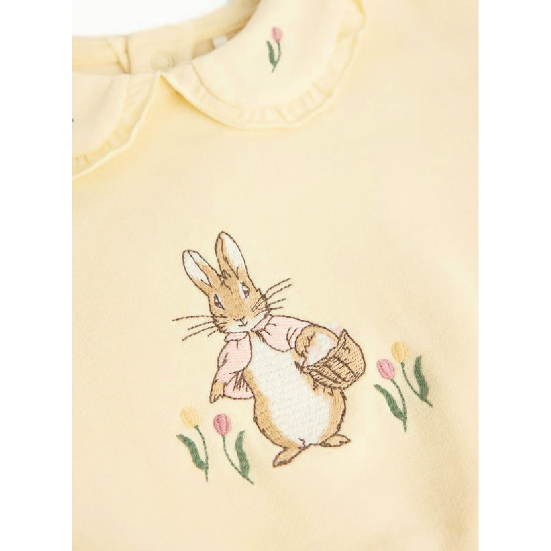 PETER RABBIT Yellow Sweatshirt & Pants Set