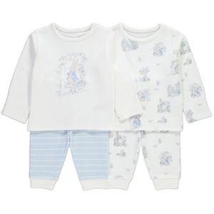 Peter Rabbit | 2pk Blue Pyjamas | Little Gecko