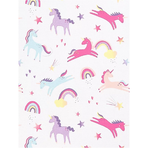 Pink Unicorn | Single Bed Quilt Cover Set | Little Gecko