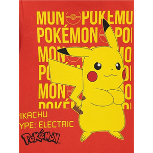 Pokémon | Red Pikachu Sweatshirt | Little Gecko