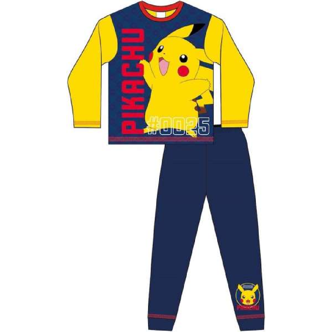 Pokémon | Navy/Yellow Pikachu Pyjamas | Little Gecko