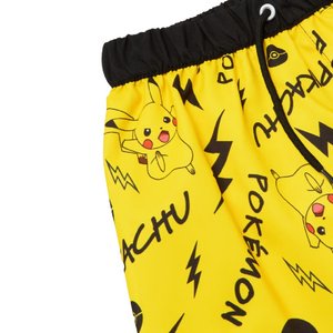 Pokémon | Yellow/Black Pikachu Boardshorts | Little Gecko