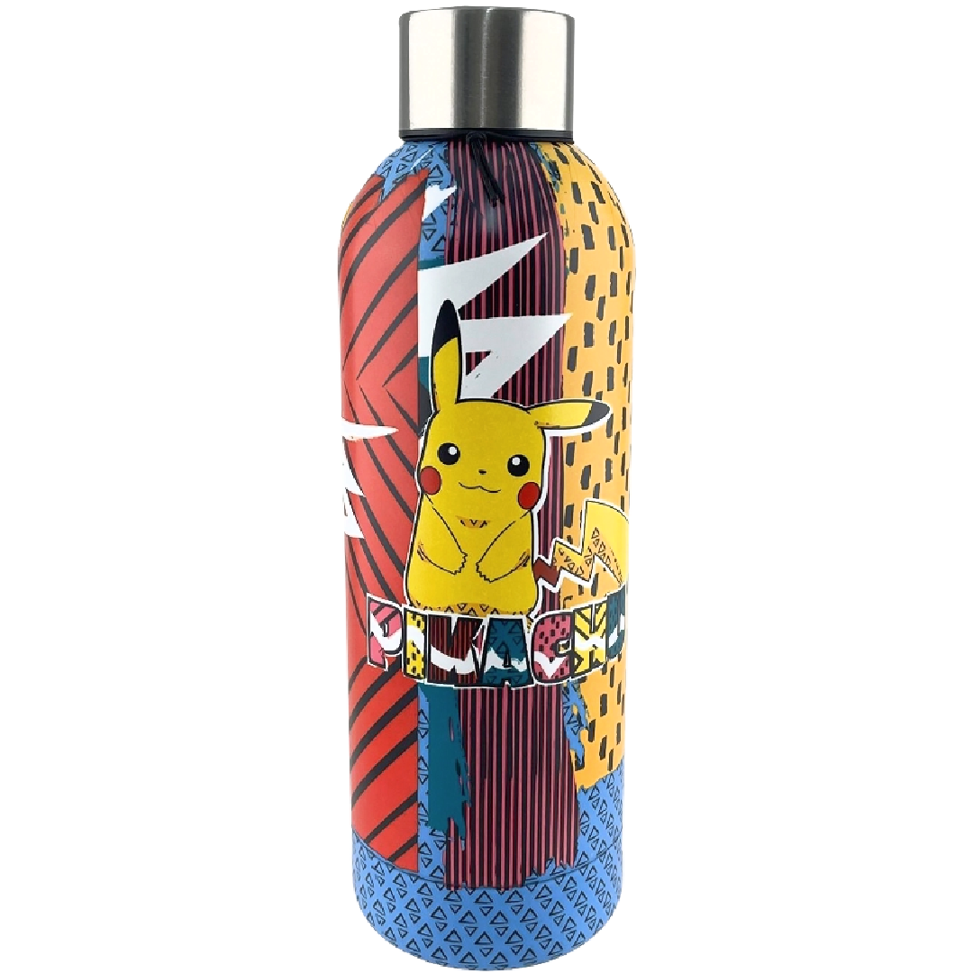 Pokémon | Pikachu Stainless Steel Drink Bottle | Little Gecko
