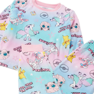 Pokémon | Pastel Ombre Velour Pyjamas | Little Gecko