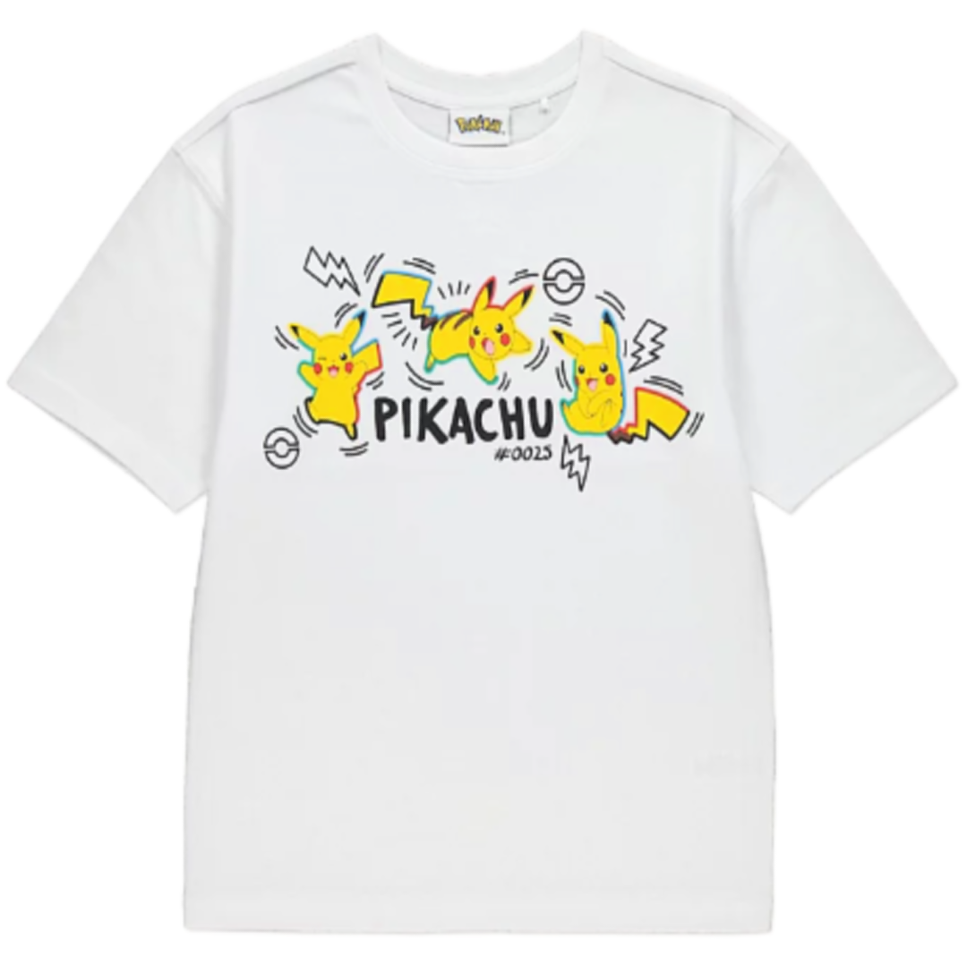 POKÉMON White Pikachu T-Shirt
